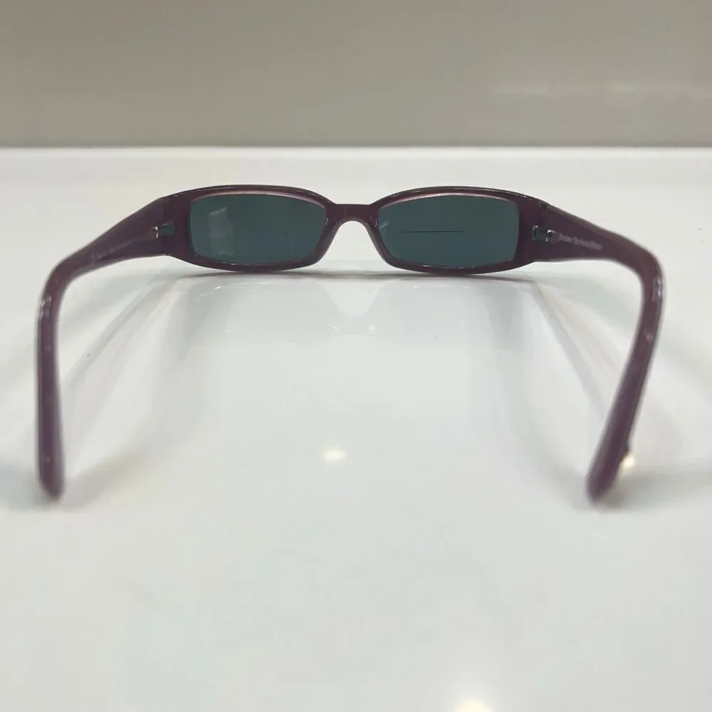 Juicy Couture Eyeglasses Frame Womens 49-16-135 Plastic Full Rim Brown Italy